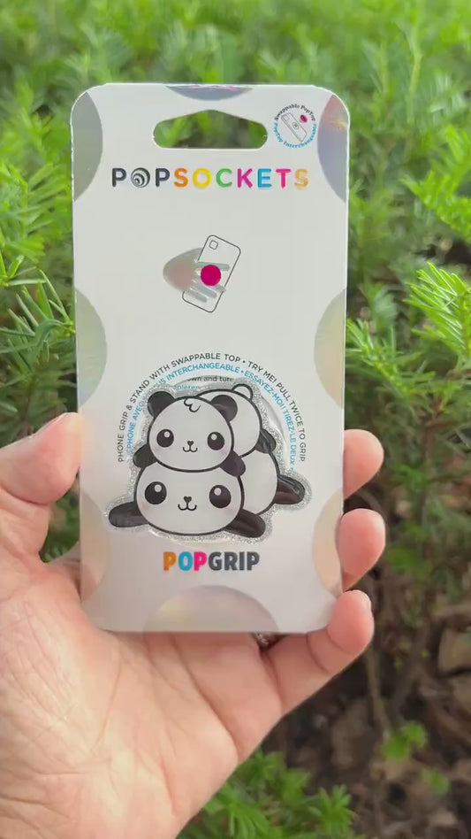 Lazy Panda Phone Grip | Lazy Panda Pop Grip | Custom Phone socket | Phone accessories