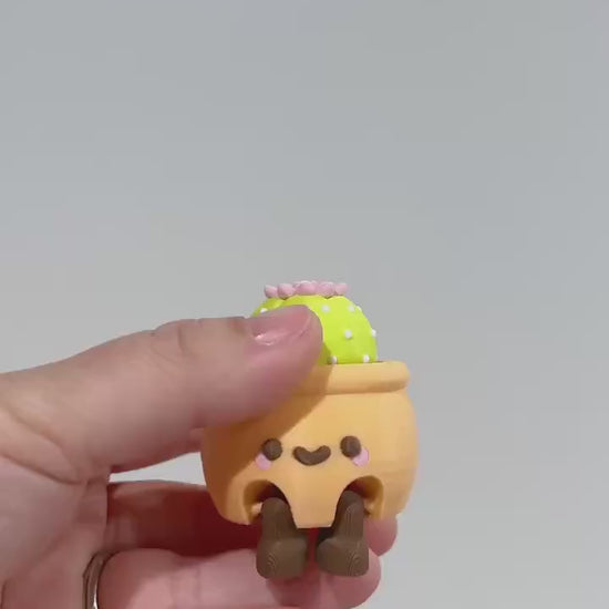 Cactus pot fidget clicker 3D printed fidget clickers