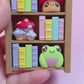 Book shelf Fidget Clicker Toy 3D printed cozy book nook fidget clicker