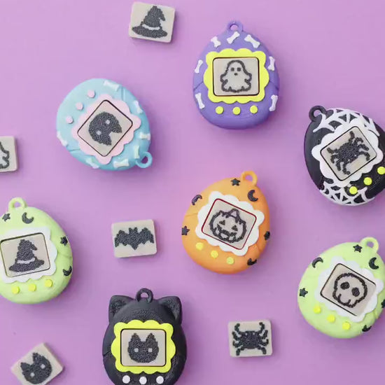Halloween Vpet Fidget Clicker Virtual Pet Fidget Clicker Toy keychain Halloween version