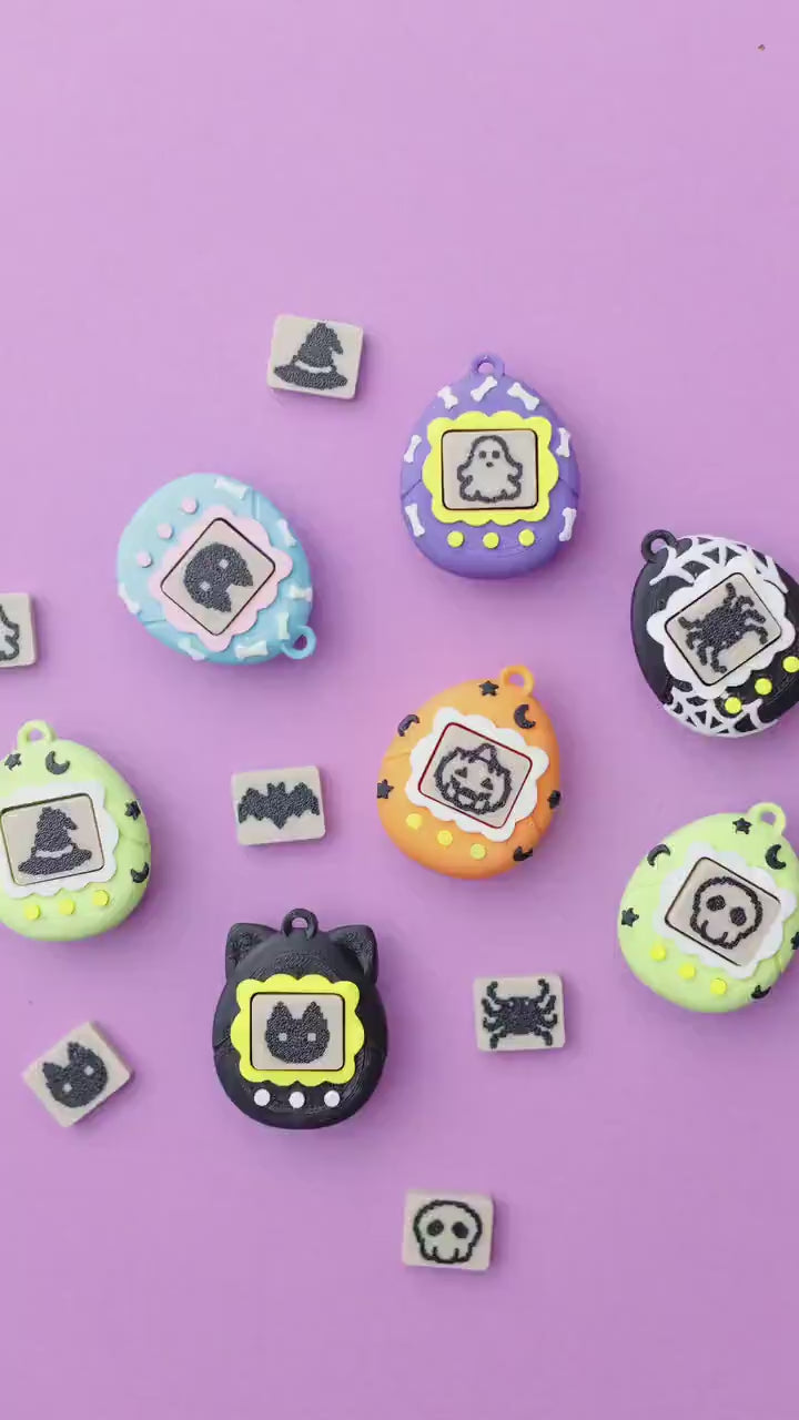 Halloween Vpet Fidget Clicker Virtual Pet Fidget Clicker Toy keychain Halloween version