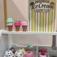 Ice cream Fidget clicker toy Trendy 3D printed fidget