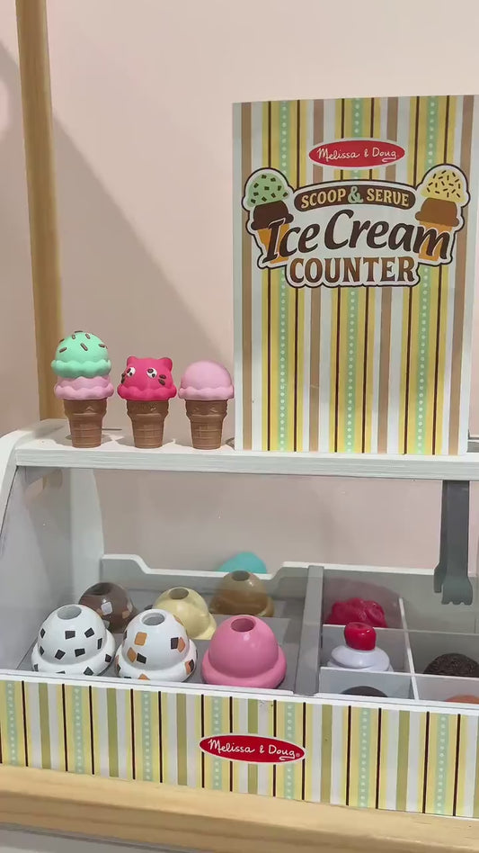 Ice cream Fidget clicker toy Trendy 3D printed fidget