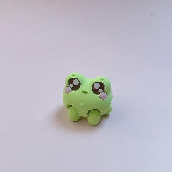 3D printed fidget clickers Sensory desk toy Animal friends fidget clicker