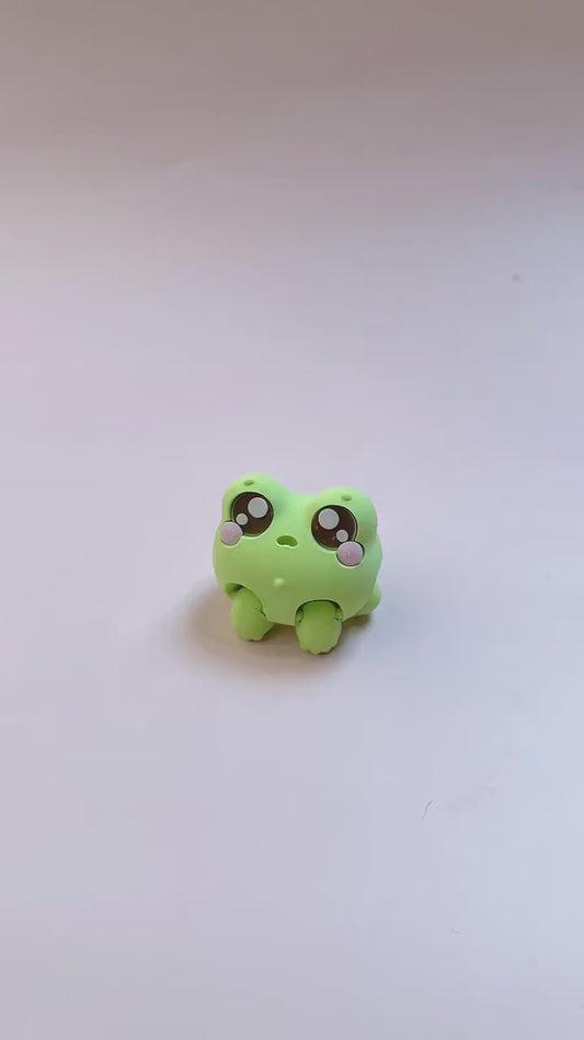 3D printed fidget clickers Sensory desk toy Animal friends fidget clicker