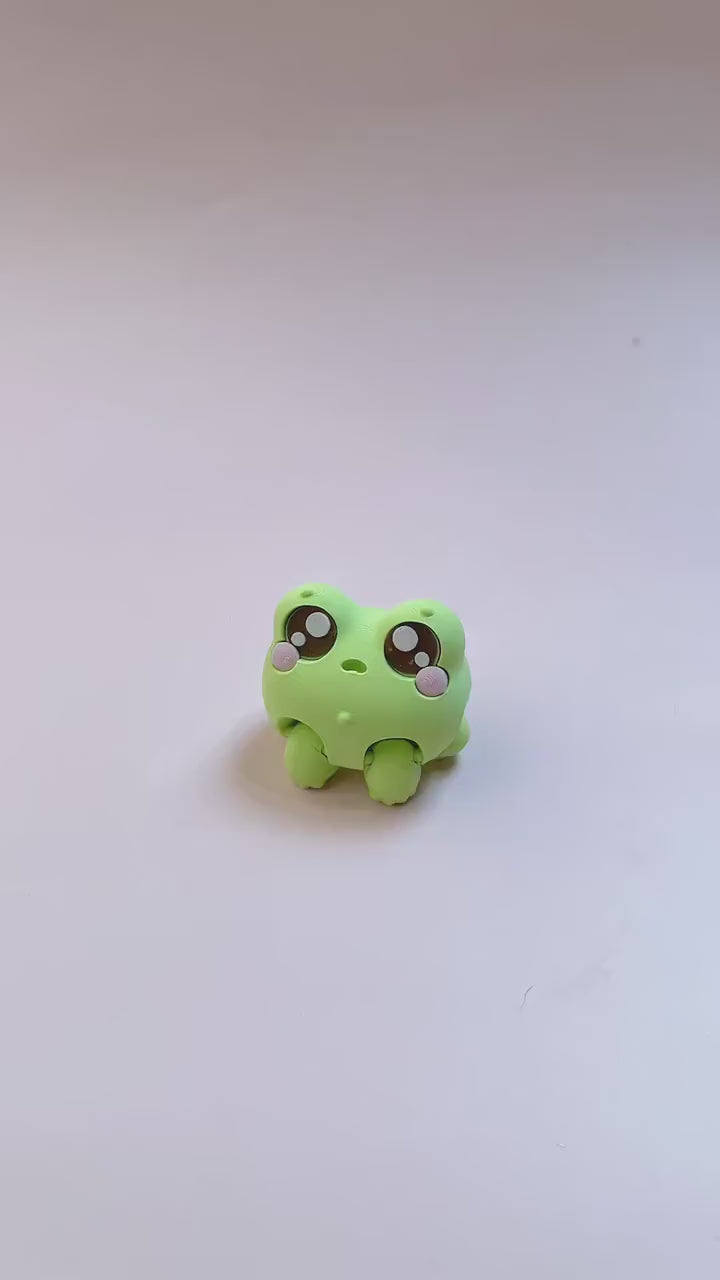 3D printed fidget clickers Sensory desk toy Animal friends fidget clicker