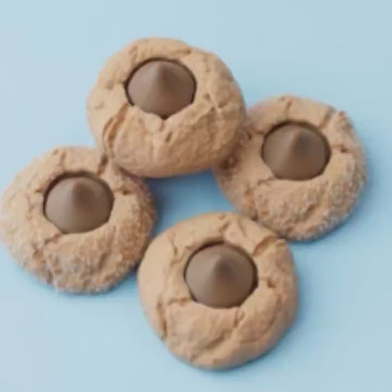 Peanut butter blossom cookie Fidget clicker toy Trendy 3D printed fidget