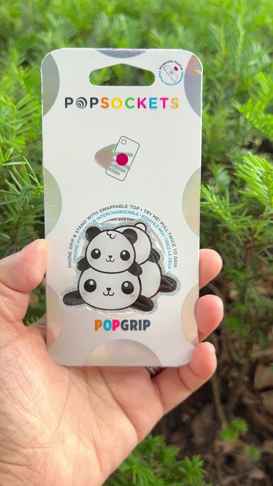 Lazy Panda Phone Grip