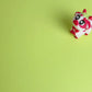 Strawberry cow flexi fidgets Cute cow fidget toy keychain with matching milk box