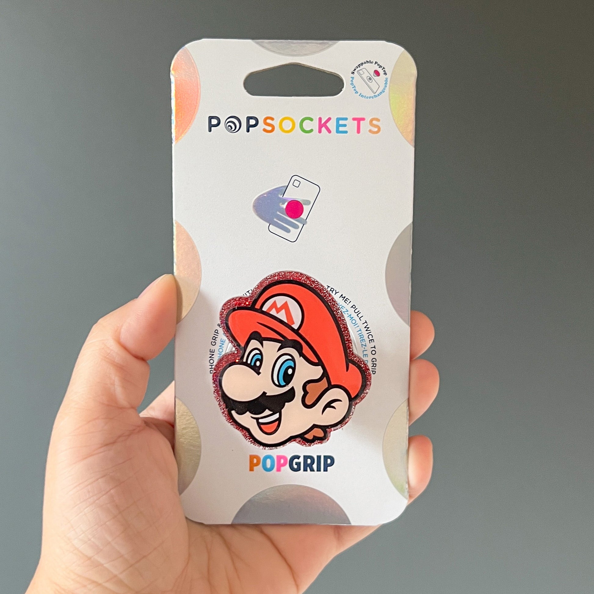 Mario Phone Grip